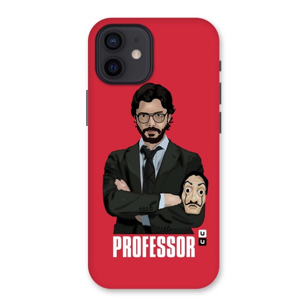 Professor Art Illustration Back Case for iPhone 12