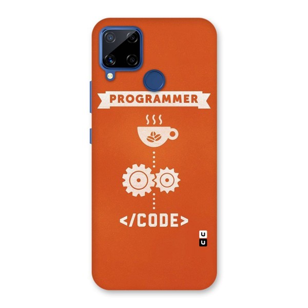 Programmer Coffee Code Back Case for Realme Narzo 30A