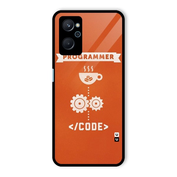 Programmer Coffee Code Glass Back Case for Realme 9i