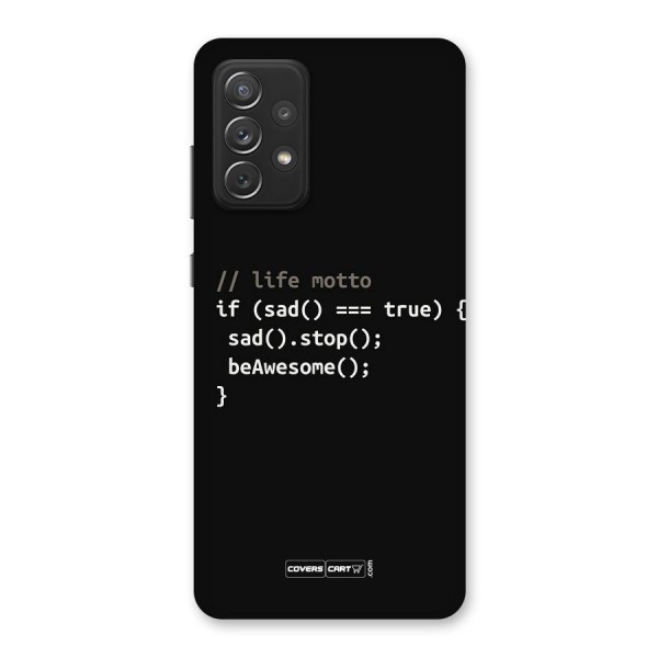 Programmers Life Back Case for Galaxy A72