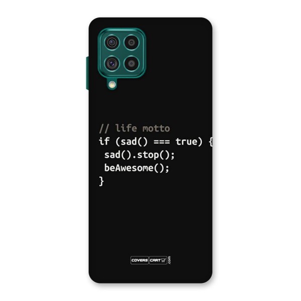 Programmers Life Back Case for Galaxy F62