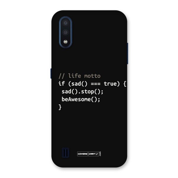 Programmers Life Back Case for Galaxy M01