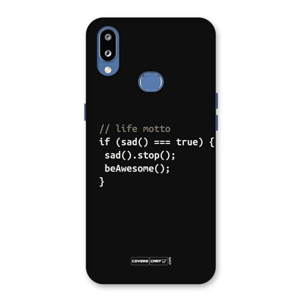 Programmers Life Back Case for Galaxy M01s