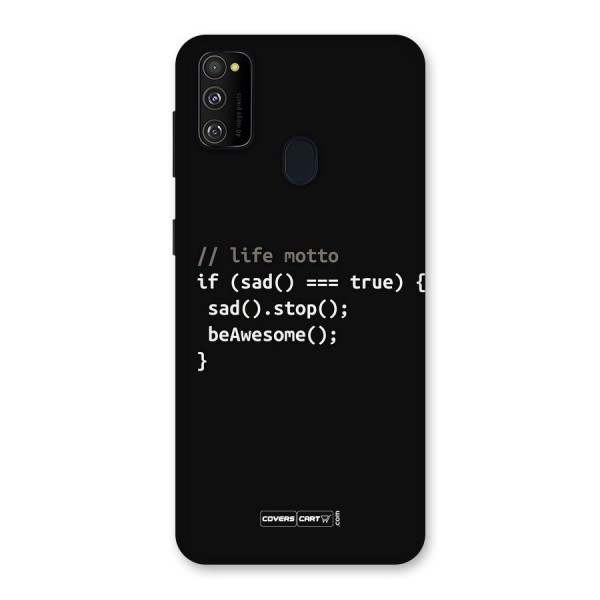 Programmers Life Back Case for Galaxy M21