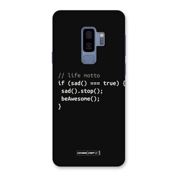 Programmers Life Back Case for Galaxy S9 Plus