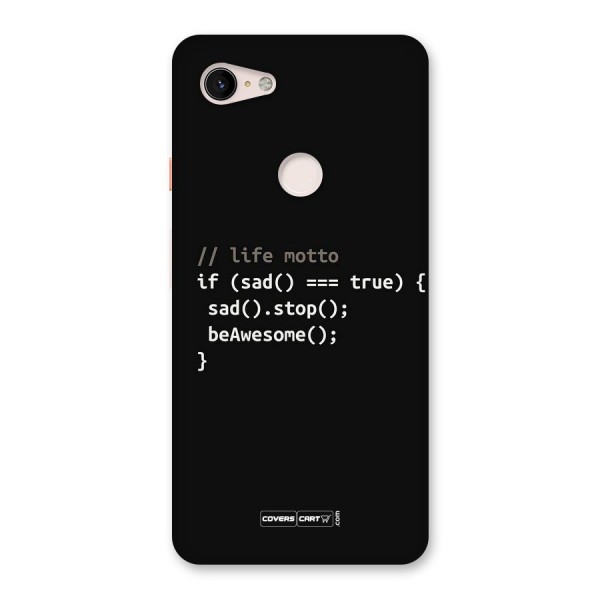 Programmers Life Back Case for Google Pixel 3 XL