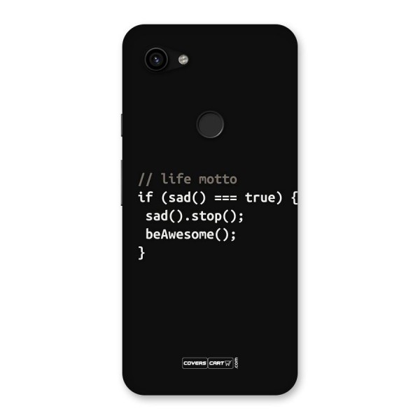 Programmers Life Back Case for Google Pixel 3a XL