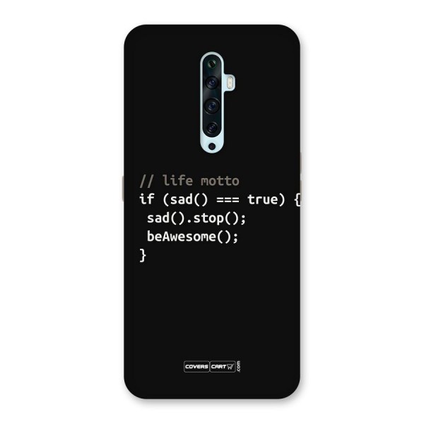 Programmers Life Back Case for Oppo Reno2 Z