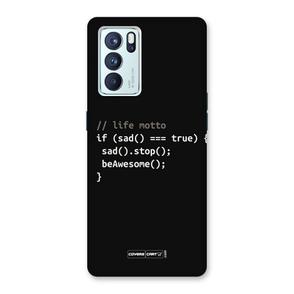 Programmers Life Back Case for Oppo Reno6 Pro 5G