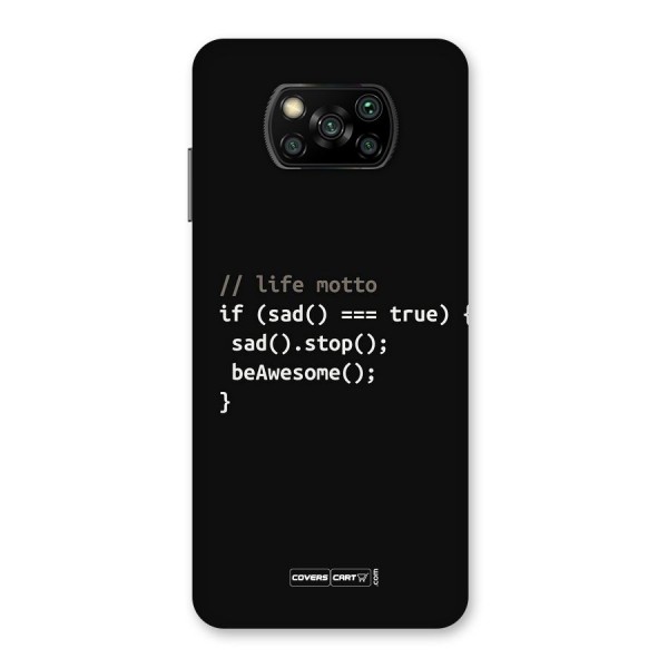 Programmers Life Back Case for Poco X3