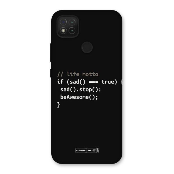 Programmers Life Back Case for Redmi 9C