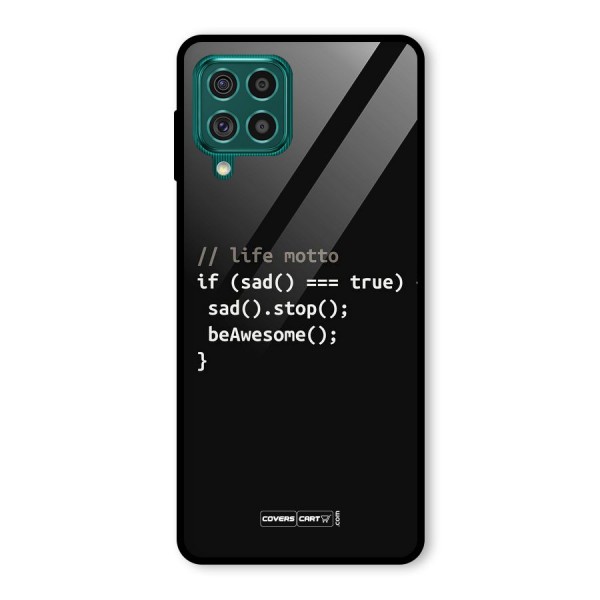 Programmers Life Glass Back Case for Galaxy F62