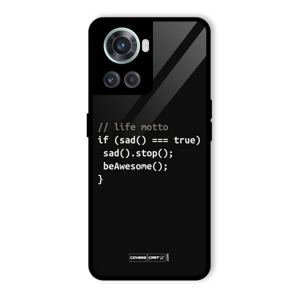 Programmers Life Glass Back Case for OnePlus 10R