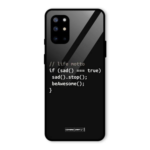 Programmers Life Glass Back Case for OnePlus 8T