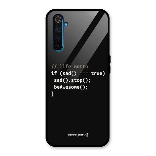 Programmers Life Glass Back Case for Realme 6 Pro