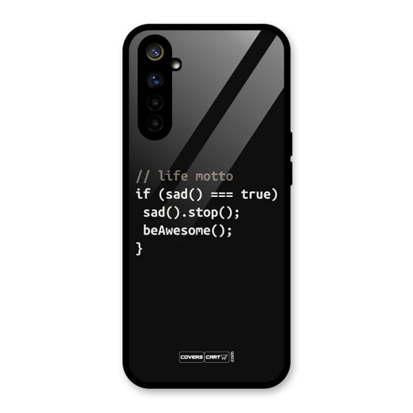 Programmers Life Glass Back Case for Realme 6i