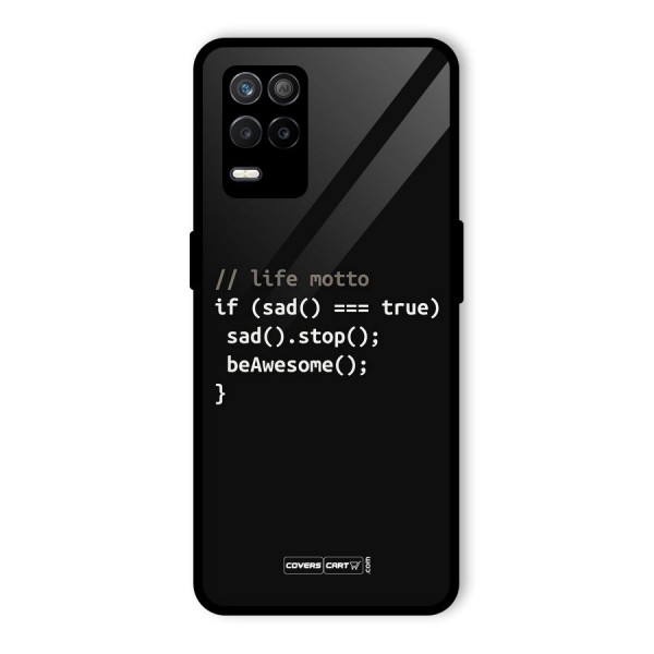 Programmers Life Glass Back Case for Realme 9 5G