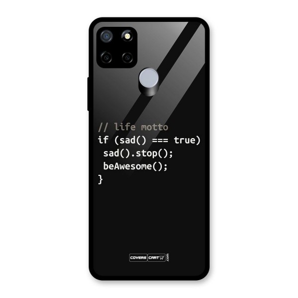 Programmers Life Glass Back Case for Realme C12