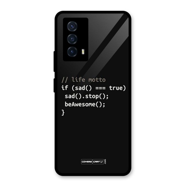 Programmers Life Glass Back Case for Vivo iQOO Z5