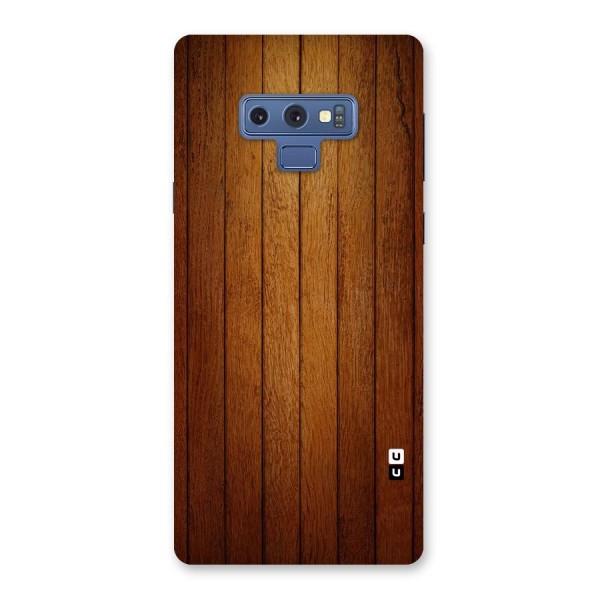 Proper Brown Wood Back Case for Galaxy Note 9