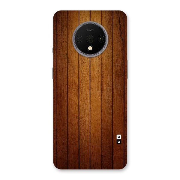 Proper Brown Wood Back Case for OnePlus 7T