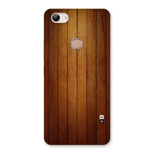 Proper Brown Wood Back Case for Vivo Y83