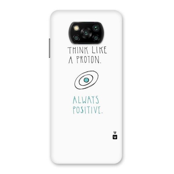 Proton Positive Back Case for Poco X3