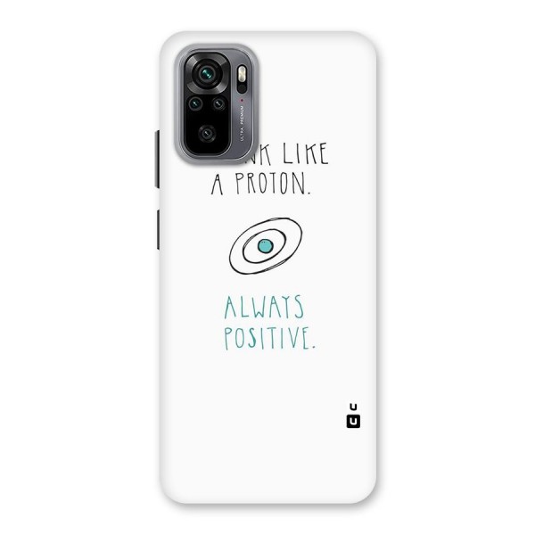 Proton Positive Back Case for Redmi Note 10