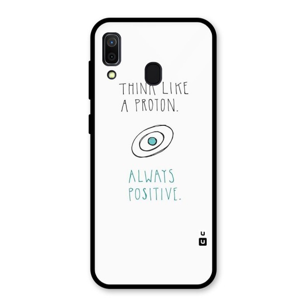 Proton Positive Glass Back Case for Galaxy A30