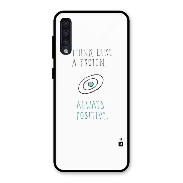 Proton Positive Glass Back Case for Galaxy A30s