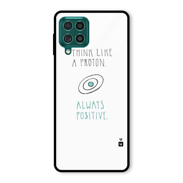 Proton Positive Glass Back Case for Galaxy F62