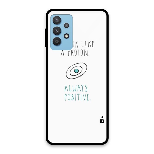 Proton Positive Glass Back Case for Galaxy M32 5G