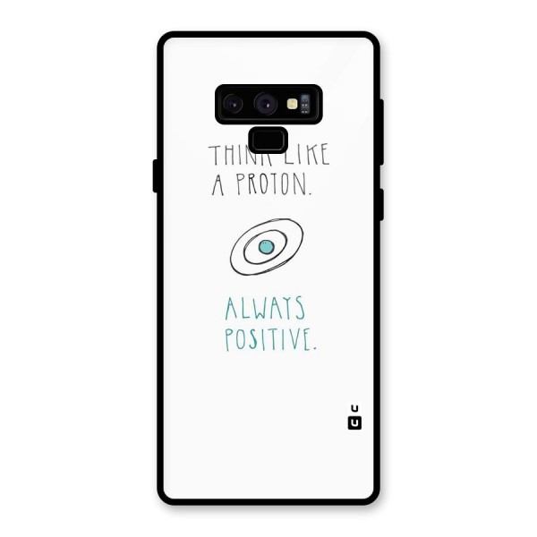 Proton Positive Glass Back Case for Galaxy Note 9