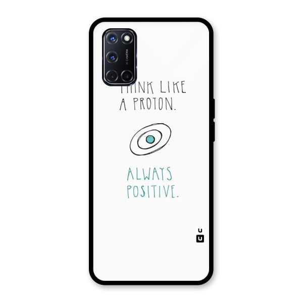 Proton Positive Glass Back Case for Oppo A52