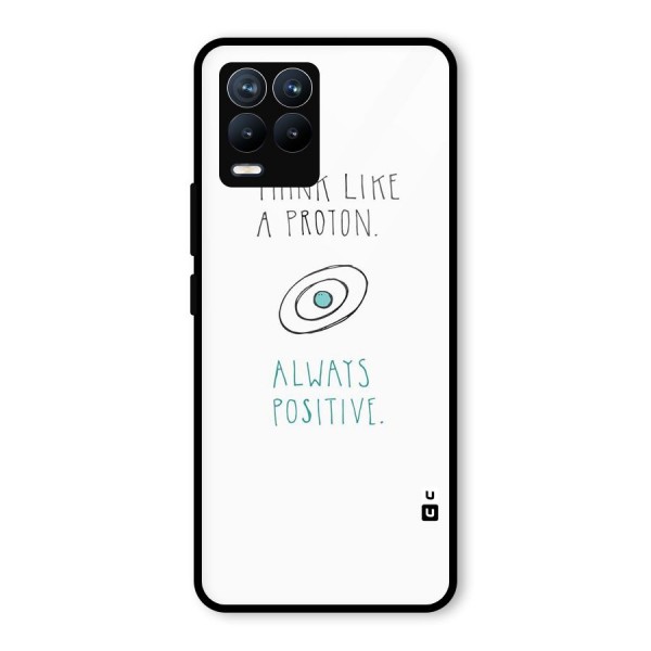 Proton Positive Glass Back Case for Realme 8 Pro