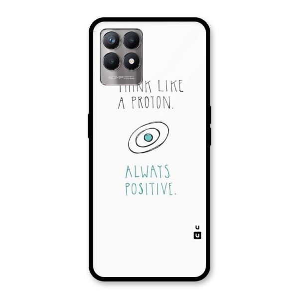 Proton Positive Glass Back Case for Realme 8i