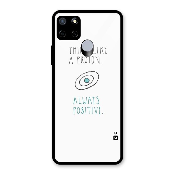 Proton Positive Glass Back Case for Realme C15