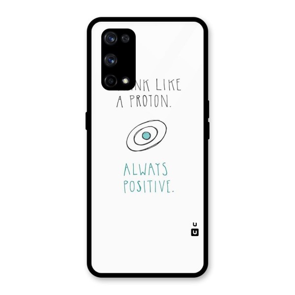 Proton Positive Glass Back Case for Realme X7 Pro