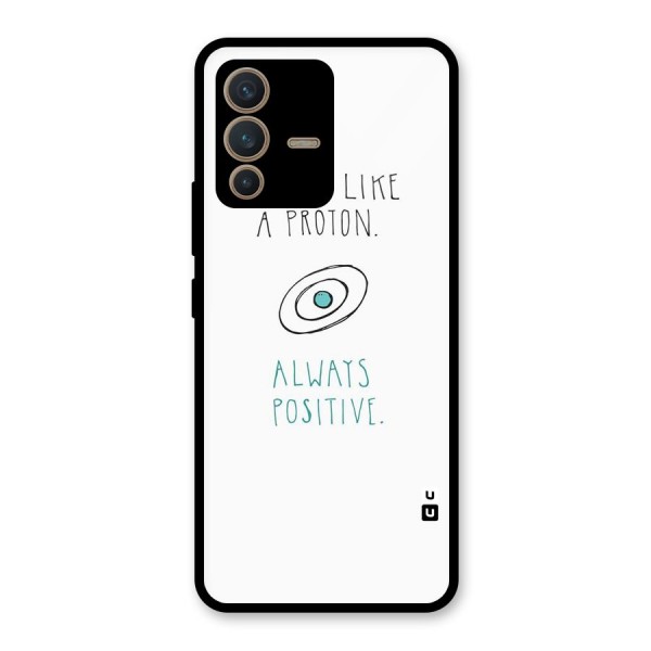 Proton Positive Glass Back Case for Vivo V23 5G