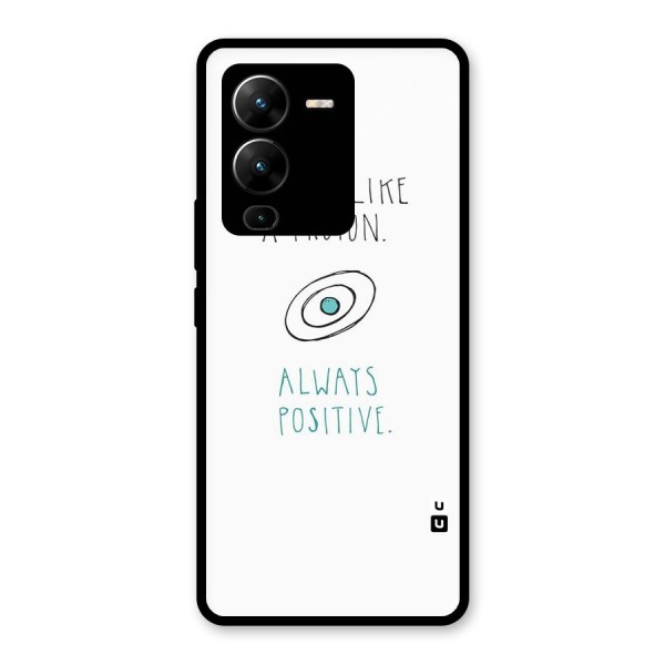 Proton Positive Glass Back Case for Vivo V25 Pro