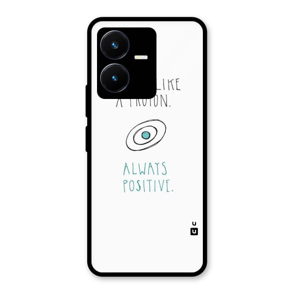 Proton Positive Glass Back Case for Vivo Y22