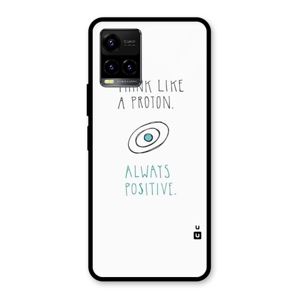 Proton Positive Glass Back Case for Vivo Y33s