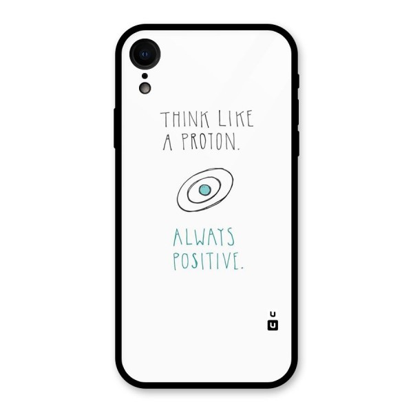 Proton Positive Glass Back Case for XR