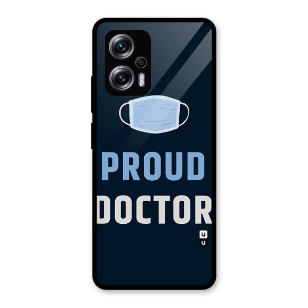 Proud Doctor Glass Back Case for Redmi K50i