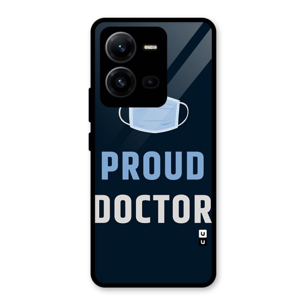 Proud Doctor Glass Back Case for Vivo V25