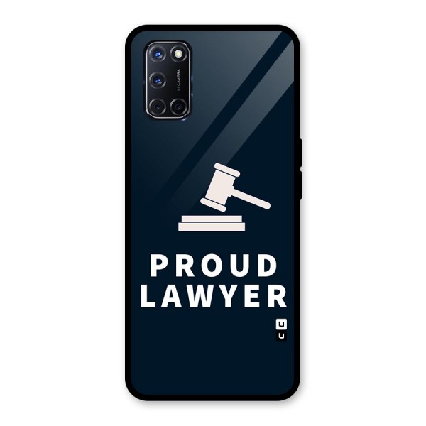 Proud Lawyer Glass Back Case for Oppo A52