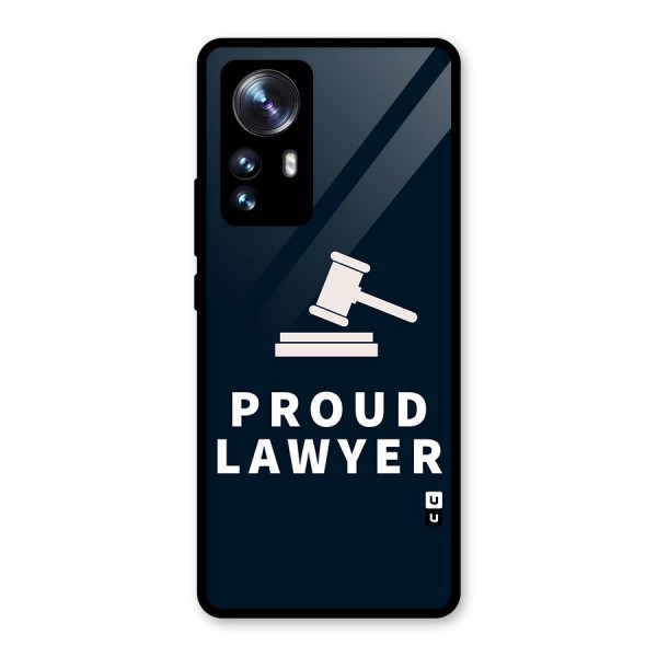 Proud Lawyer Glass Back Case for Xiaomi 12 Pro