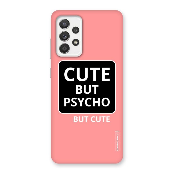 Psycho But Cute Back Case for Galaxy A52