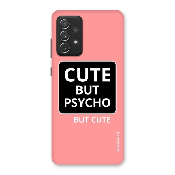 Psycho But Cute Back Case for Galaxy A72