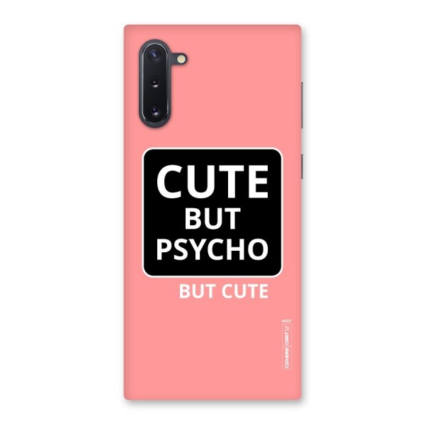 Psycho But Cute Back Case for Galaxy Note 10